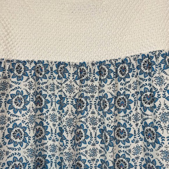 LOFT | Sleeveless Knit Tank with Print Back  - Size Large - - Picture 5 of 7